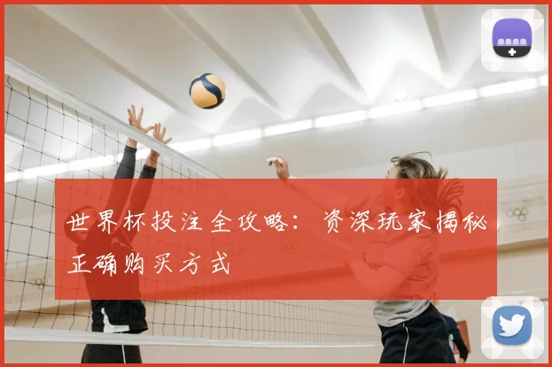 世界杯投注全攻略：资深玩家揭秘正确购买方式