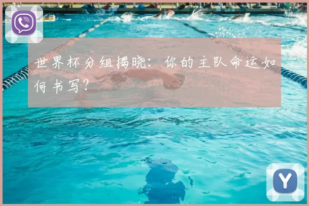 世界杯分组揭晓:你的主队命运如何书写?