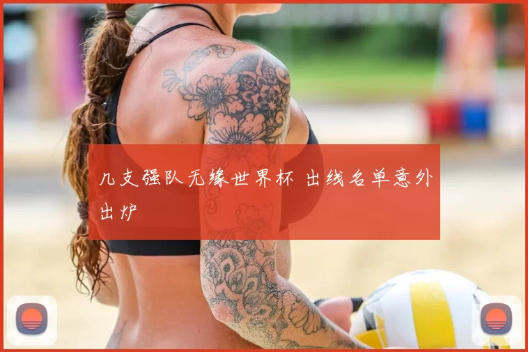 几支强队无缘世界杯 出线名单意外出炉
